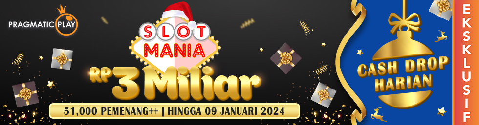 Slot Mania Cash Drop Harian